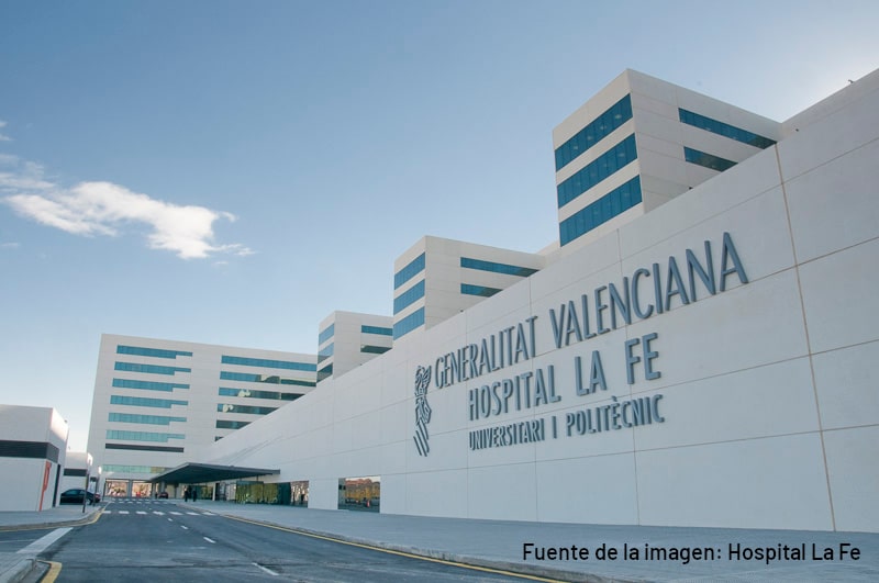 Hospital La Fe Fachada Norte